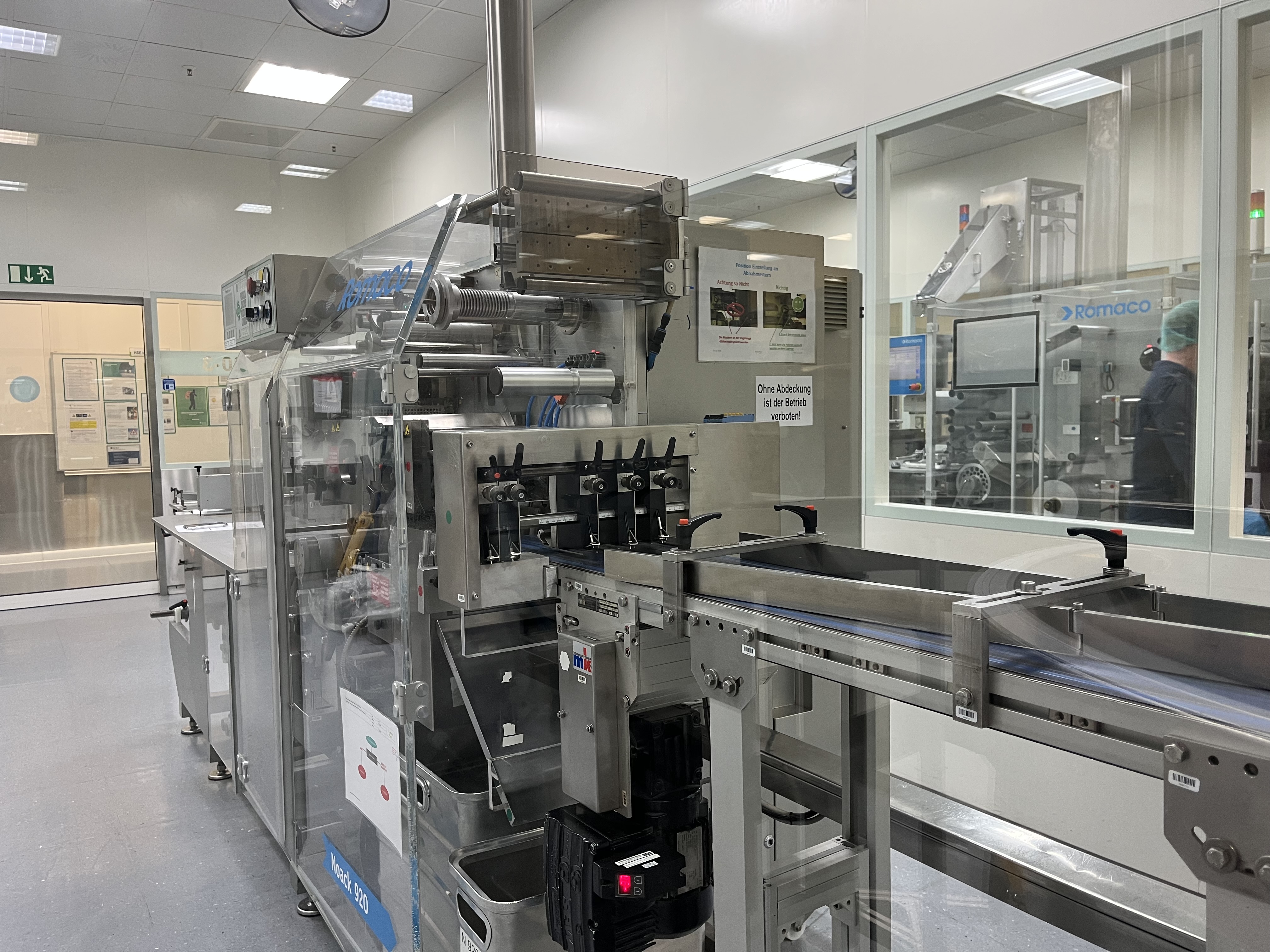Romaco Noack Blistermaschine Romaco Noack N920, C150, PewoPack250, CT2000