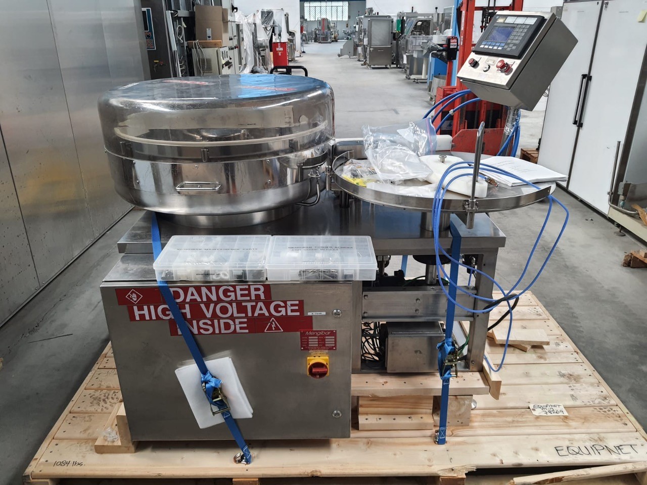 Rotary Washing Machines for Ampoules and Vials/Blowing Table for Bottles Rotary MRW800