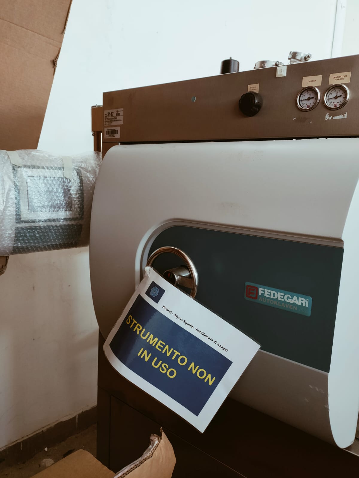 Autoclaves/Sterilizing Ovens/Freeze Dryers FEDEGARI FOB3