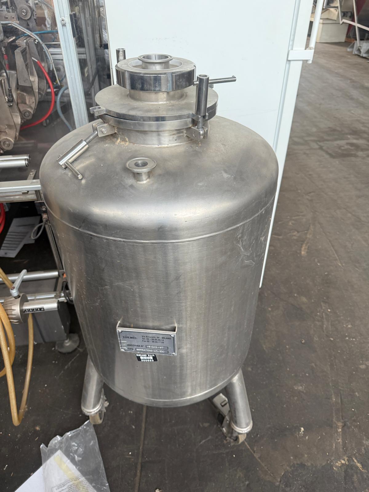 COS.MEC. ЕМКОСТИ/РЕЗЕРВУАРЫ COS.MEC. 100 l