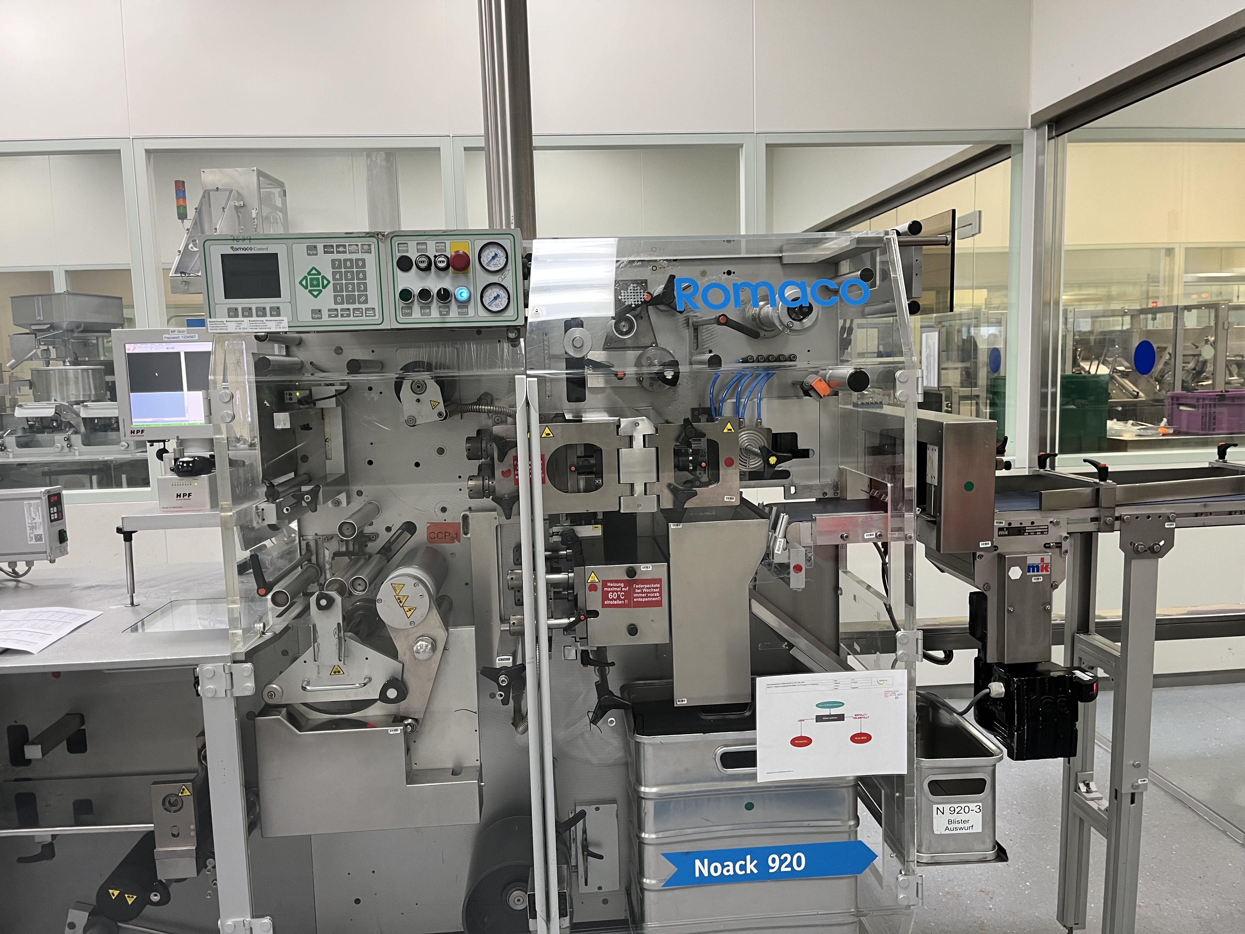 Horn + Noack Blistermaschine Horn + Noack N920