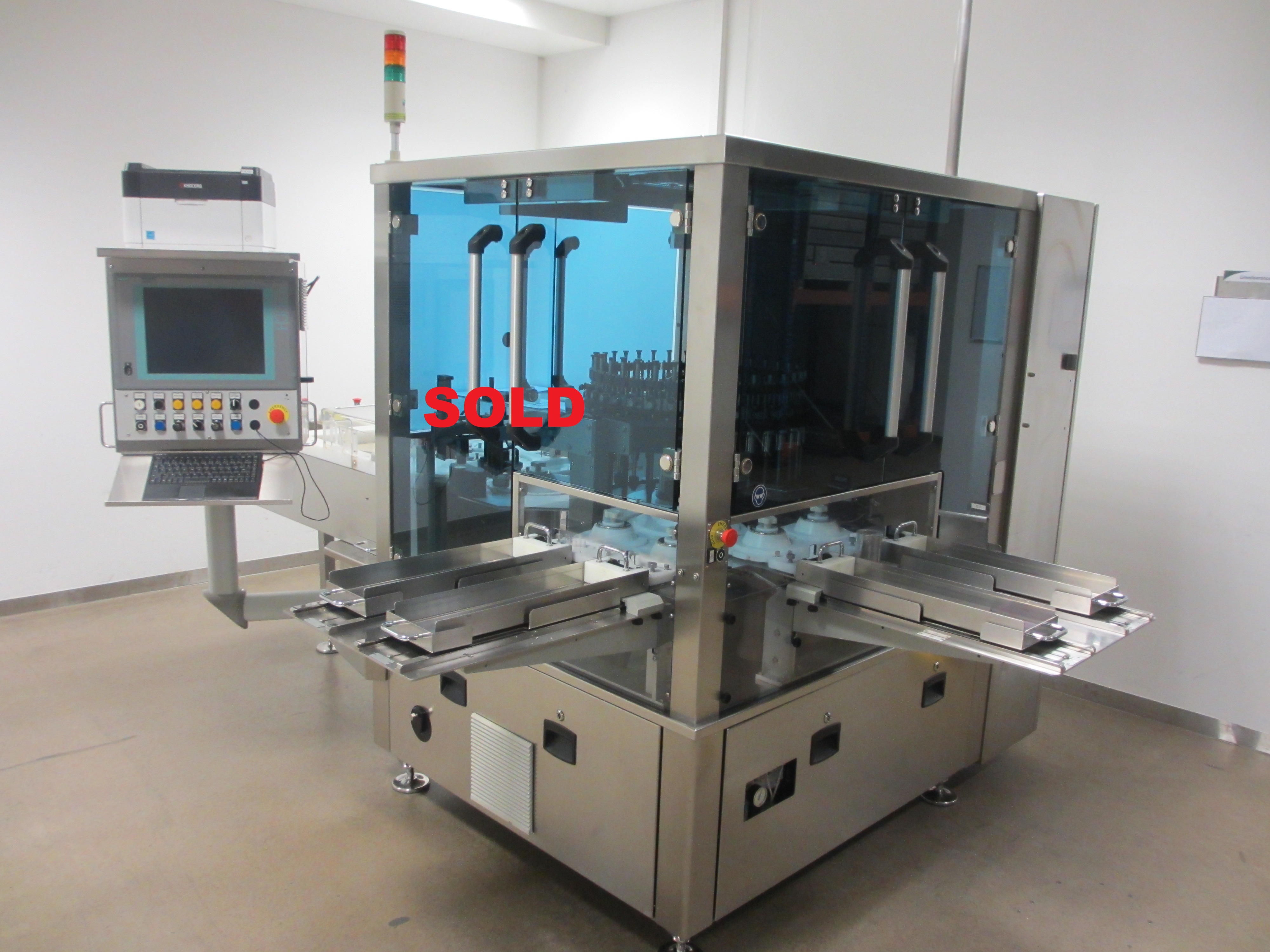 Brevetti Cea Inspection Machines for Ampoules and Vials Brevetti Cea A50/300