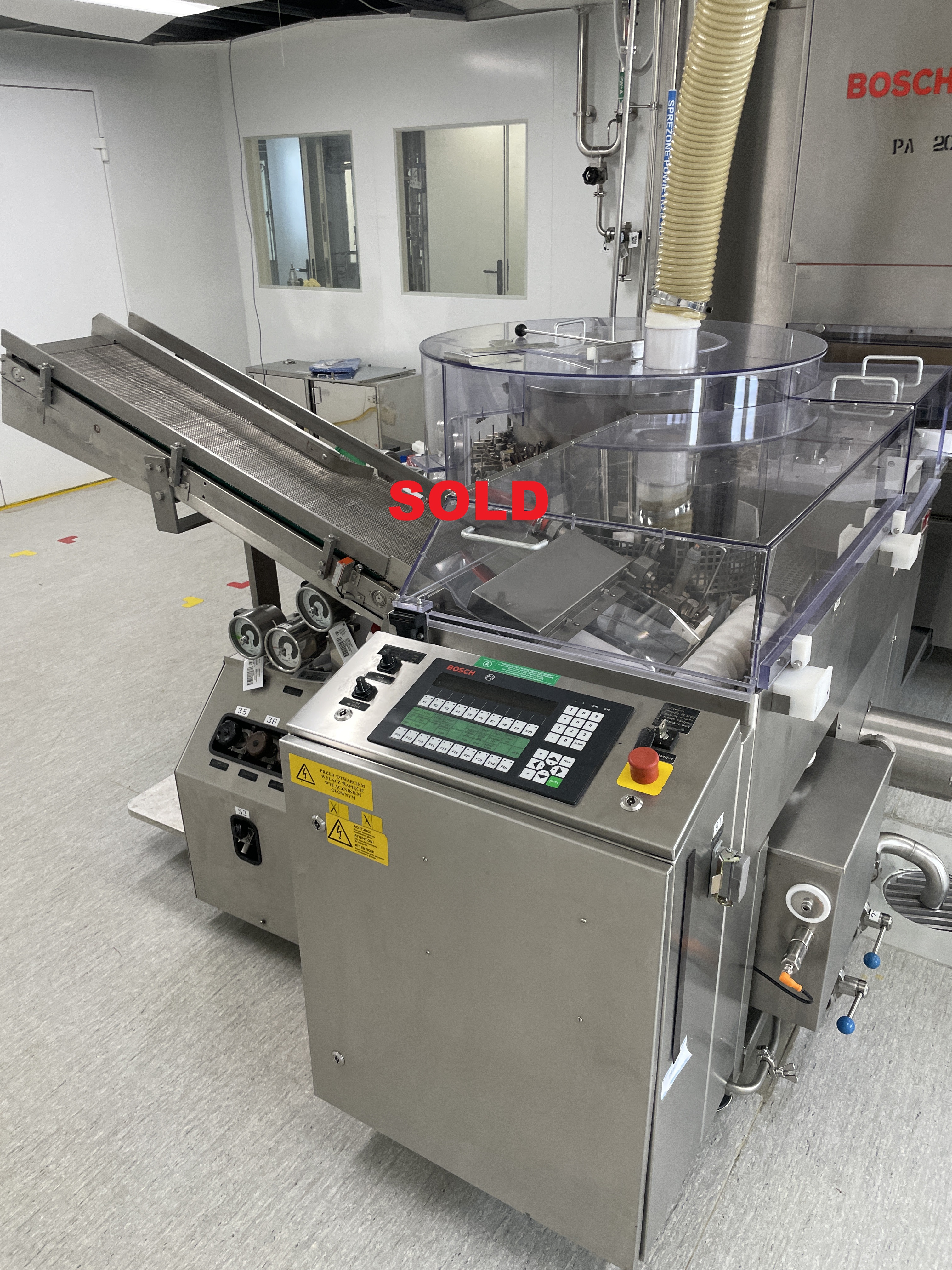 BOSCH Washing Machines for Ampoules and Vials/Blowing Table for Bottles BOSCH RRU2020