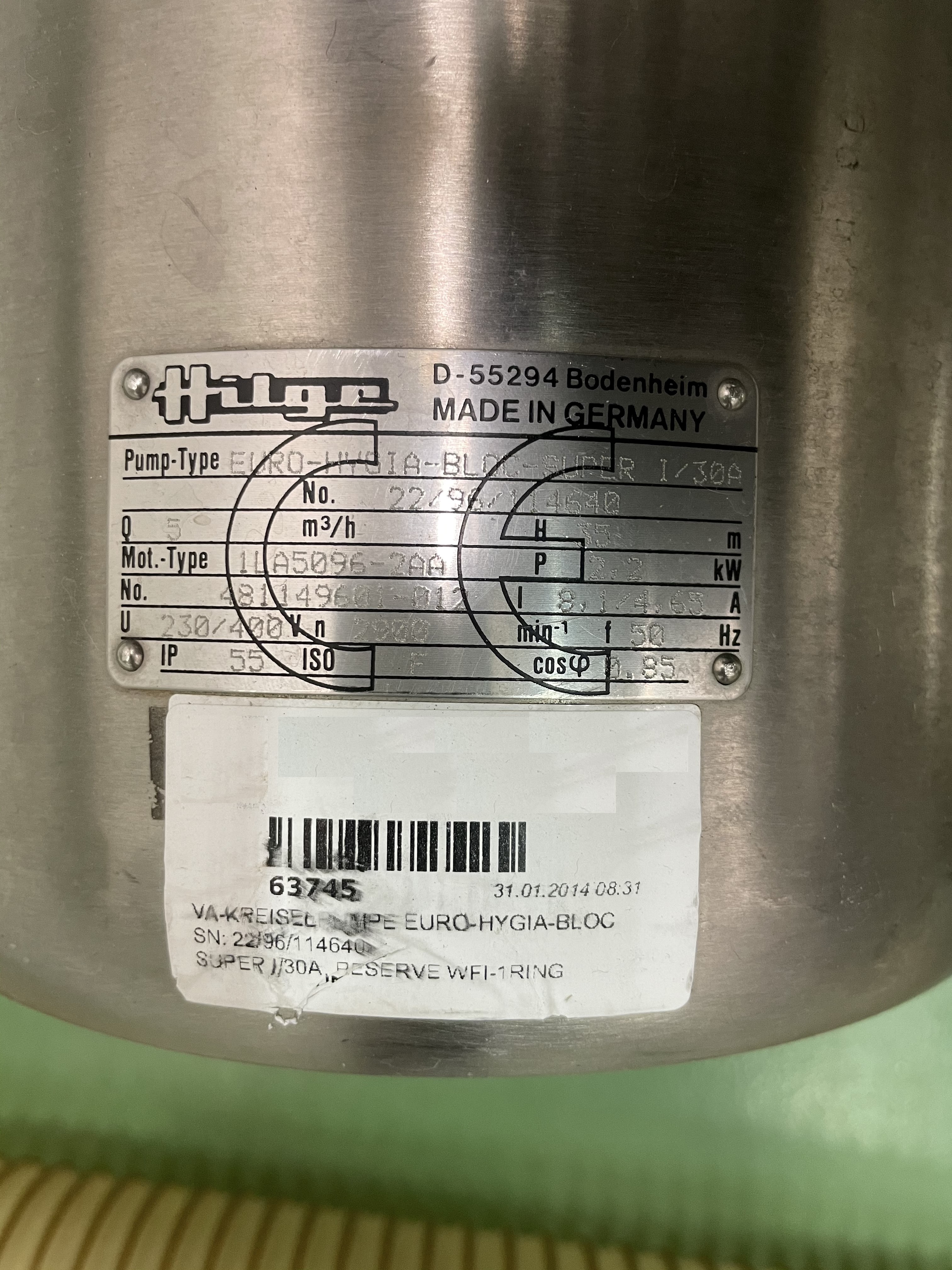 Finn-Aqua Destiladores/Generador de Vapor Limpio Finn-Aqua 1500-H-6 / 1000-H-1