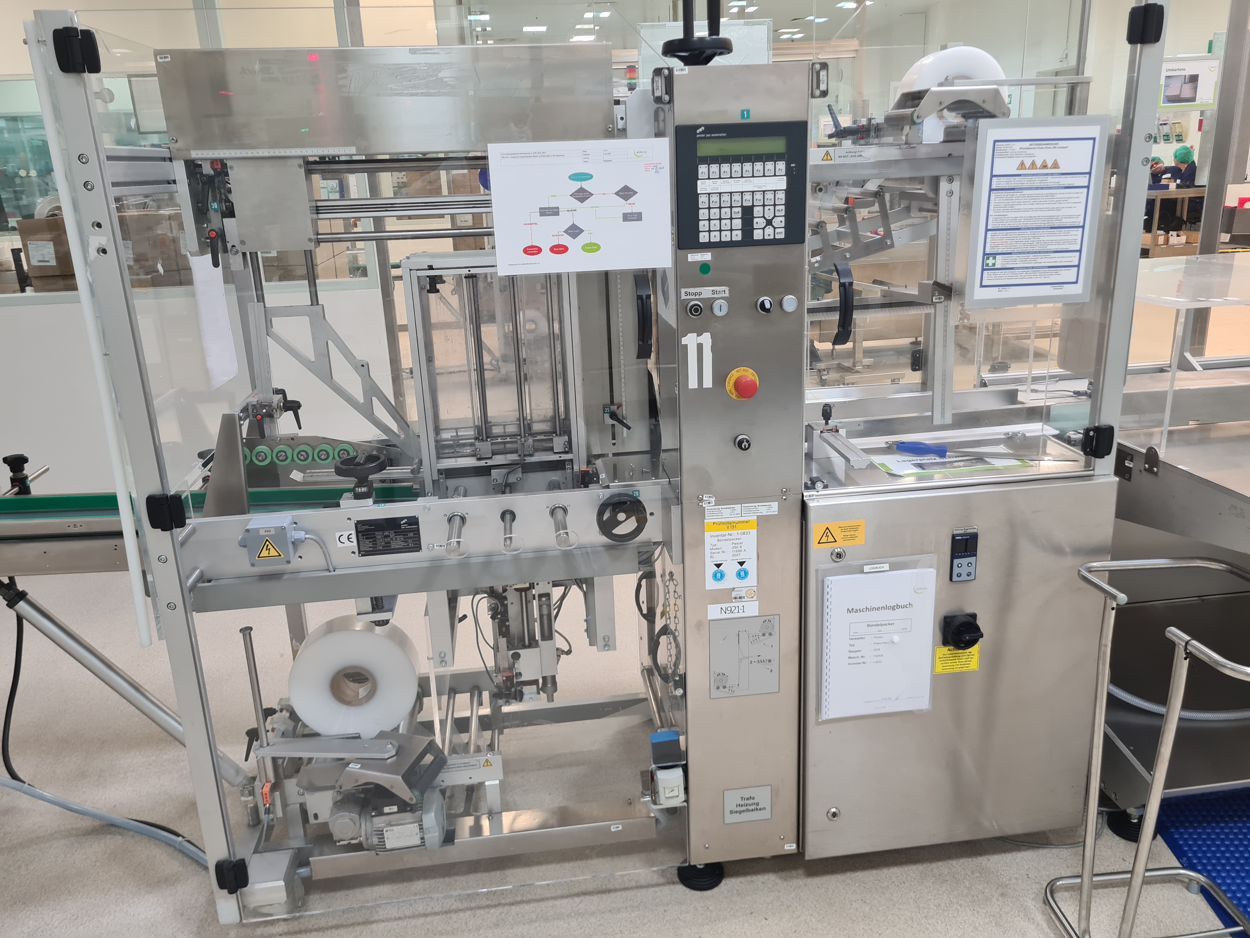 Pester Pac Automation Encelofanadoras Pester Pac Automation PewoPack250